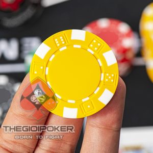 Chip Poker chính hãng cho màu sắc tươi tắn, sắc nét và không bị loang màu