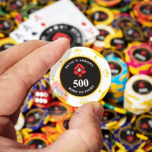 Chip Poker Devi’s Arrow Thiết Kế Theo Phong Cách Hoàng Gia Sang Trọng