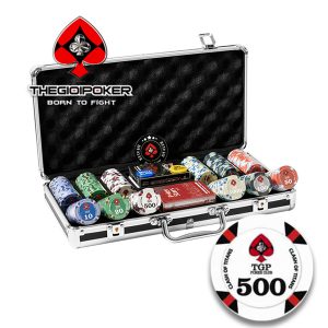 Set 300 Chip Poker Ceramic Clash OF Titan