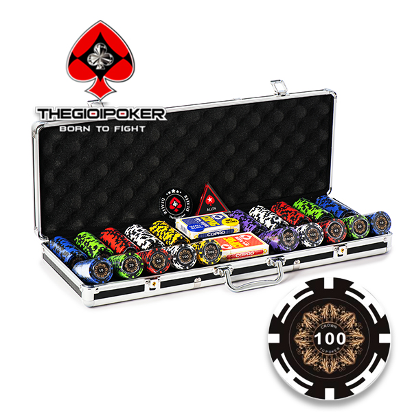 Set Poker 500 Chip Poker Crown By TGP