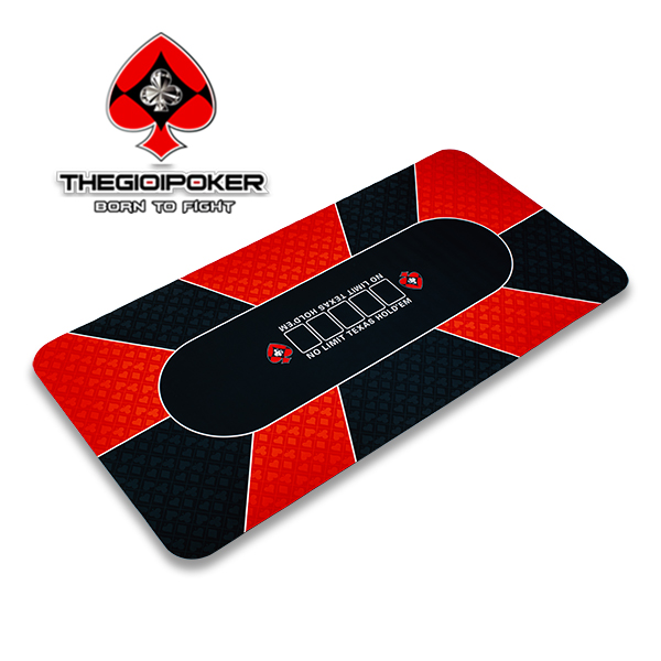 Tikar Poker Karet Merah 90cmx180 TGP