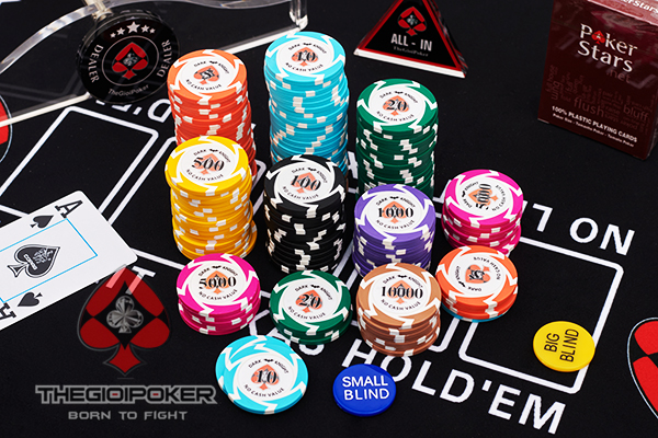Bộ chip Poker Dark Kngiht được sản xuất và phân phối bởi TGP tại Việt Nam