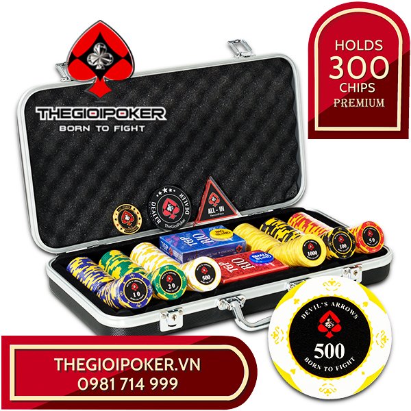 Set 300 Poker Devil's Arrow-TGP