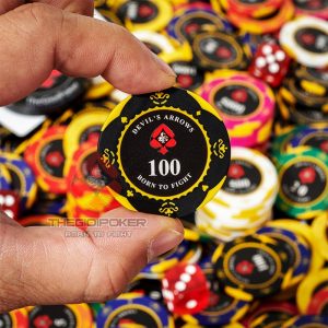 Chip Poker Devi's Arrow Thiết Kế Theo Phong Cách Hoàng Gia Sang Trọng