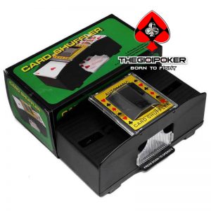 Máy Xáo Bài Poker 2 Bộ