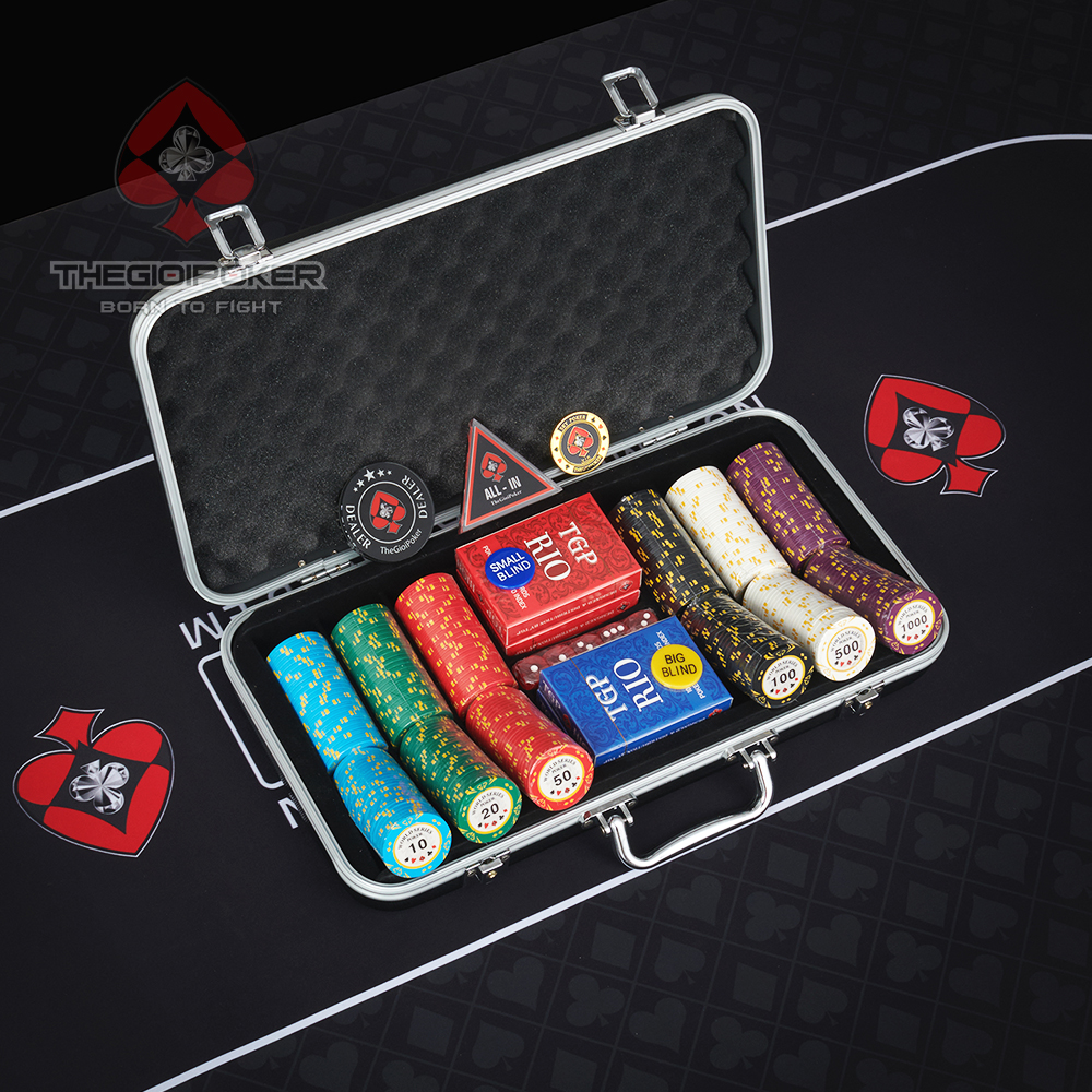 Bộ 300 Phỉnh World Seri Poker Được TGP Phân Phối Độc Quyền