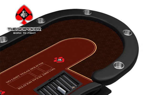 Viền bàn poker ốp da Microfiber êm ái