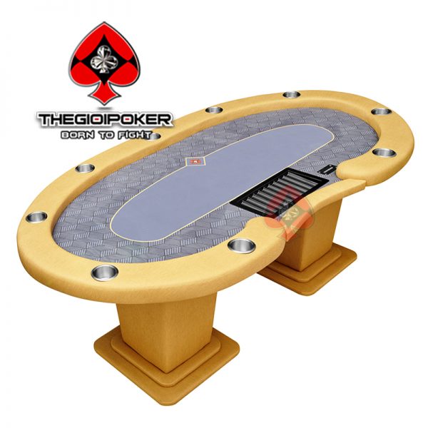 Bàn poker Cao cấp Space gold được phân phối tại Hồ Chí Minh bởi PokerSaiGon