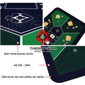 Thảm Poker Sài Gòn Mặt Kháng Nước
