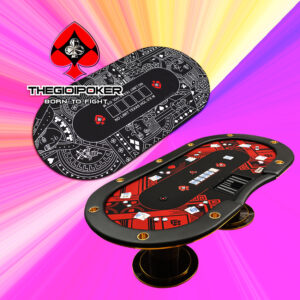 Những làm tưởng mặt bàn poker và thảm poker là một