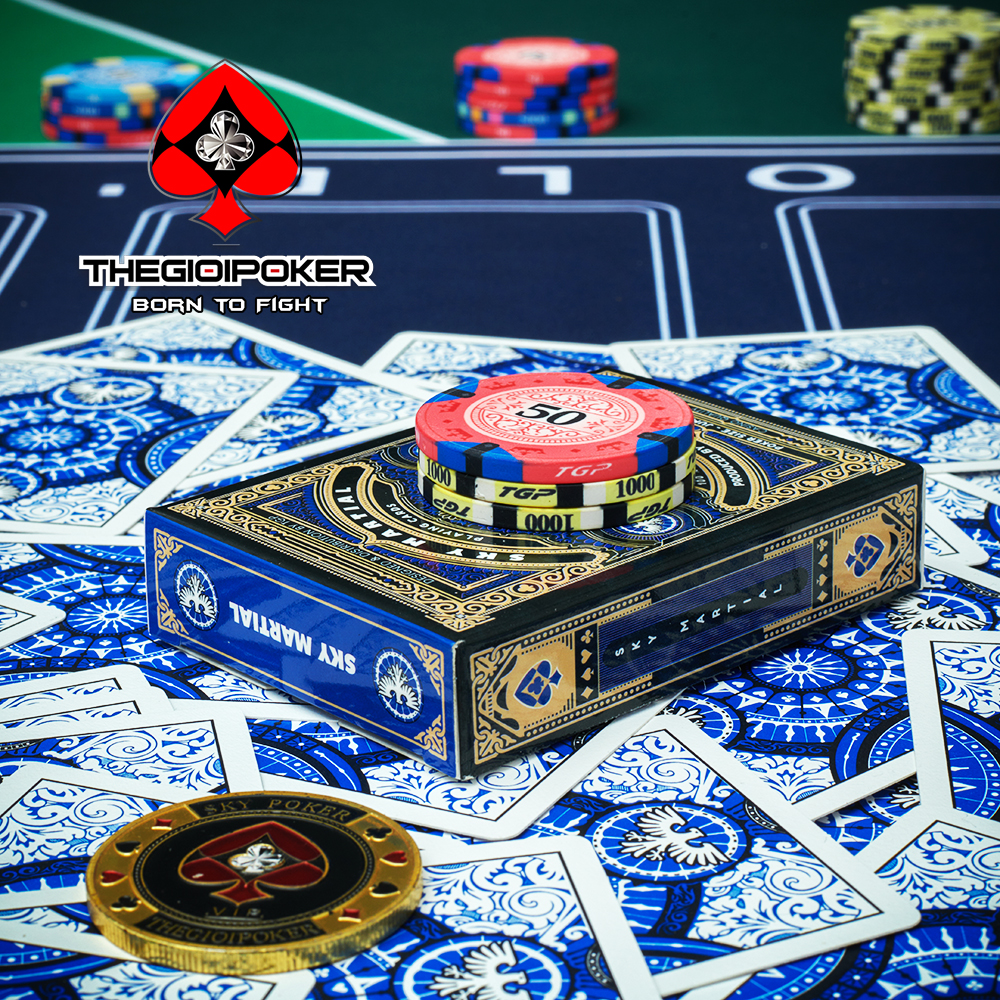 Bài poker Sky biểu tượng cho sự bản lĩnh, thống trị
