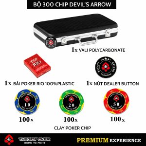 Bộ chip poker Devil's Arow giảm giá lên tới 50%