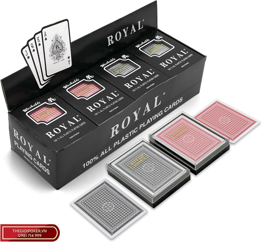 Bài tây nhưa Royal chính hãng